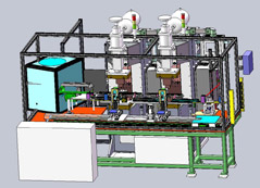 汽車座椅滑軌支架自動熱鉚焊接線定制項(xiàng)目介紹 汽車座椅滑軌支架自動熱鉚焊接線定制項(xiàng)目介紹