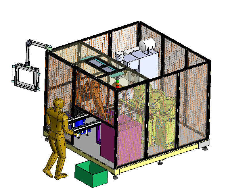 汽車儀表盤自動焊接流水線