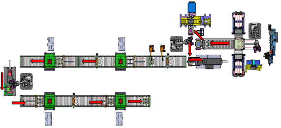制動(dòng)鼓全自動(dòng)焊接線,制動(dòng)鼓全自動(dòng)焊接流水線