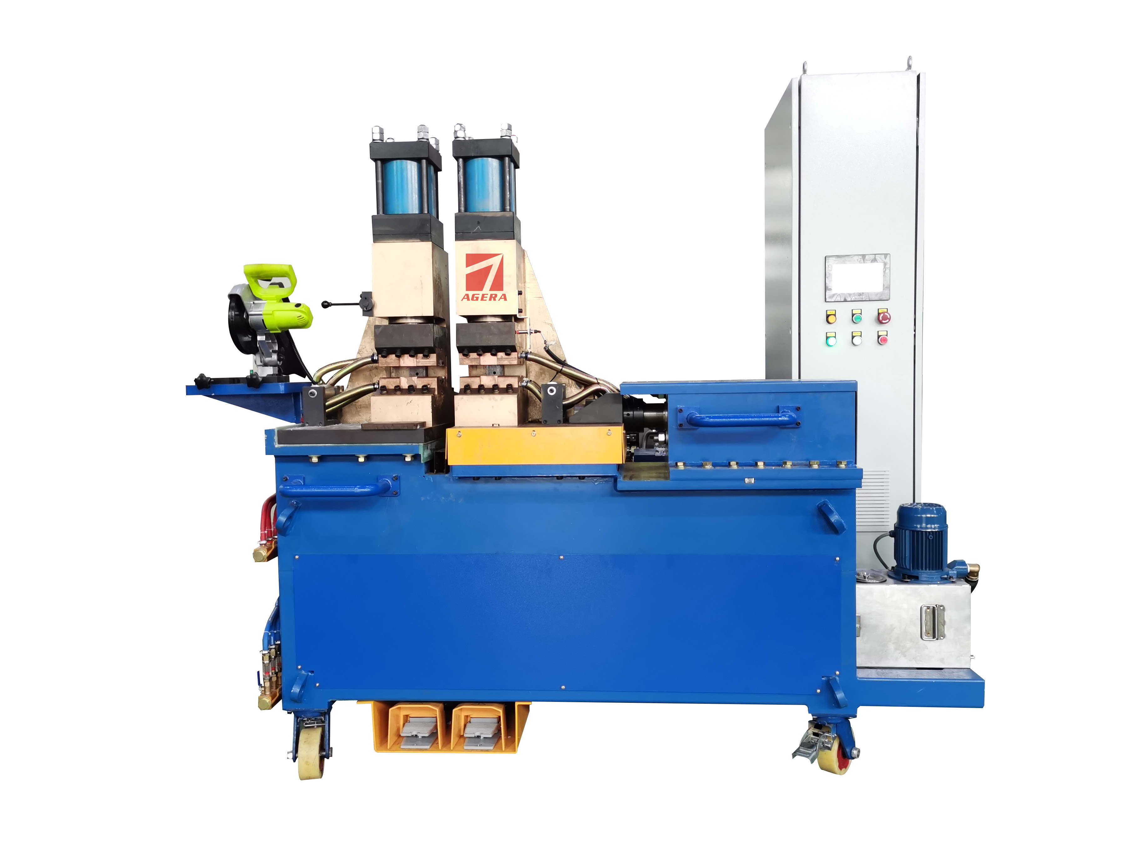 雙鍛壓對(duì)焊機(jī),銅棒電阻碰焊機(jī)