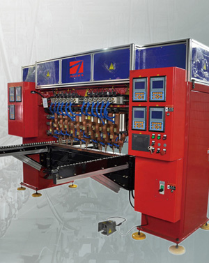 超市貨架層板加強筋26點焊機小 超市貨架層板加強筋26點焊機小