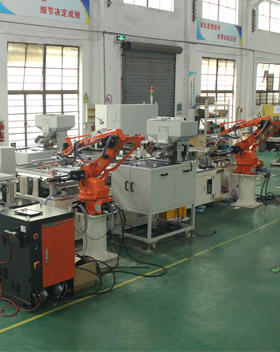 空調(diào)外機(jī)底板掛耳自動點焊生產(chǎn)線