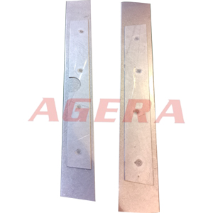 高強鋼鋁硅涂層補丁板點焊樣品