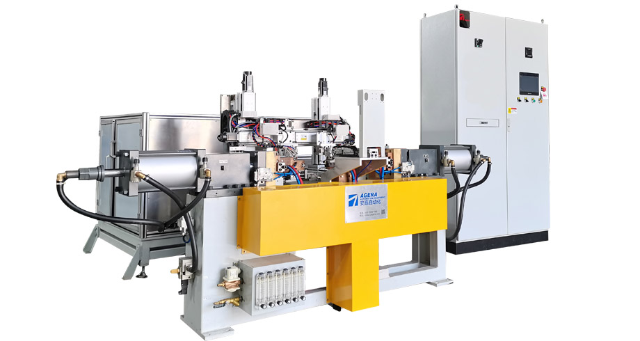 汽車底盤C型調(diào)整塊自動焊機