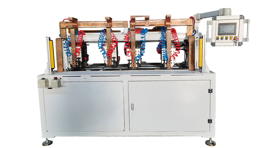 電氣柜門板鉸鏈自動(dòng)點(diǎn)焊機(jī)